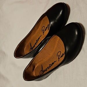 American Rag Ellie Classic Black Flats Black Smooth Size 8